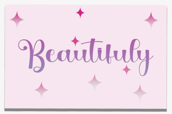 Beautifuly: Bold Handwritten Font for Impactful Design