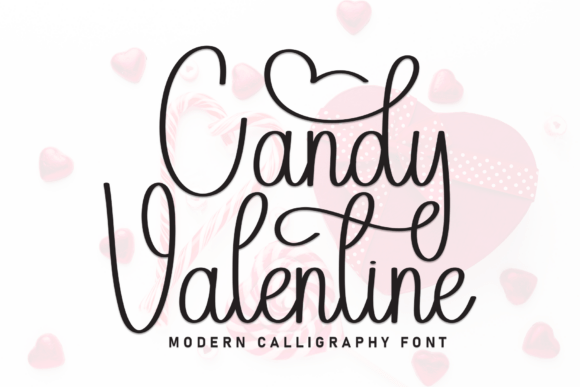 Candy Valentine: Elevating Design with Elegant Script Typography