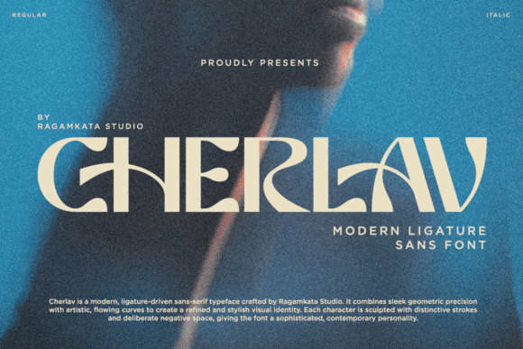 Cherlav: Elevating Brand Identity with Ligature-Driven Typography
