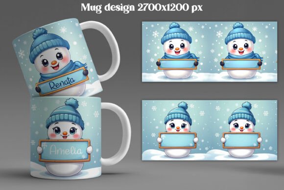 Creating Personalized Holiday Magic with Christmas Animal Mug Sublimation Designs