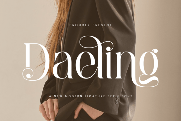 Daeling Font: Bespoke Elegance for Luxury Branding