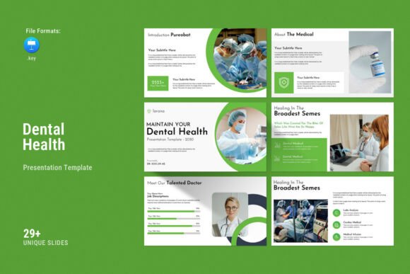 Dental Health Keynote Template: Elevating Medical Presentations Without the Design Struggle