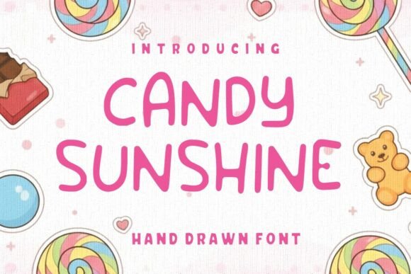 Elevating Brand Authenticity: Why Candy Sunshine Is the Hand-Drawn Font for Modern Creators