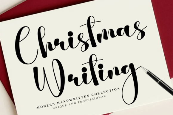 Elevating Holiday Design with the Christmas Writing Font