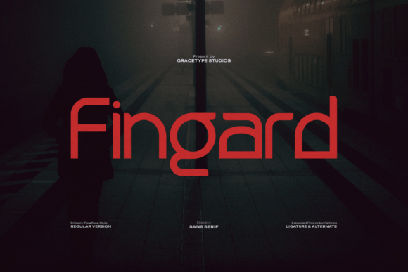 Fingard: A Modern Sans Serif for Bold Brand Identity