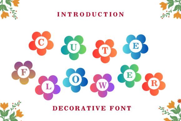 Flower Cute: Integrating Whimsical Typography into Professional and Personal Design Projects