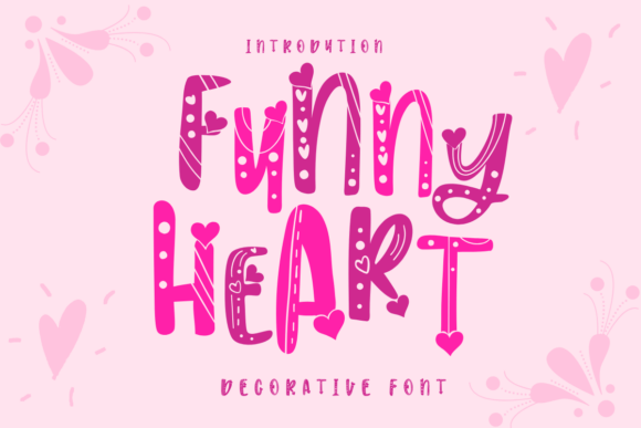 Funny Heart: A Playful Font That Adds Personality to Your Projects