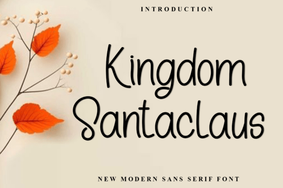 Kingdom Santaclaus: Elevating Design with Authentic Handwritten Typography