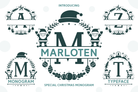 Marloten: Elevating Seasonal Design with Elegant Typography