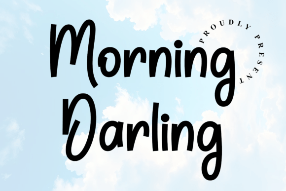 Morning Darling: Expressive Handwritten Font Guide