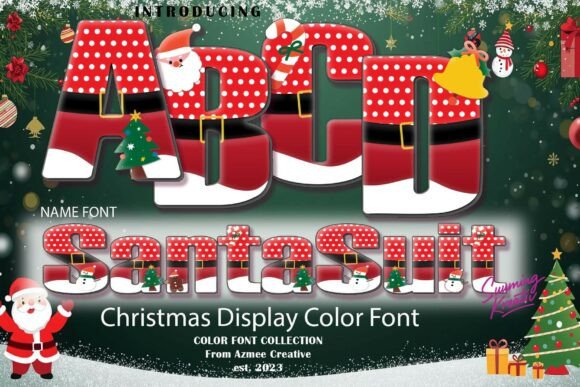 Santa Suit: A Practical Review of This Festive Display Typeface