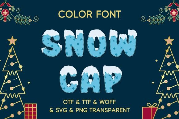 Snow Cap: Integrating Festive Color Typography into Creative Workflows