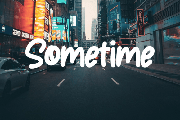 Sometime Font: Modern Elegance for Every Project