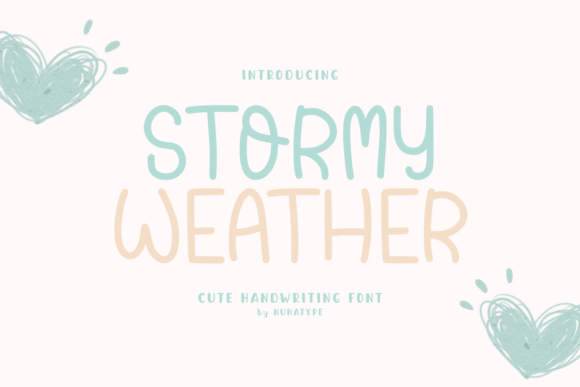 Stormy Weather Font: Why This Playful Handwriting Typeface Brings Comfort to Modern Design