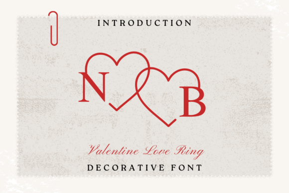 Valentine Love Ring: Strategic Typography for Emotional Connection and Brand Identity